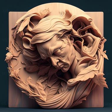 3D model James Jean (STL)